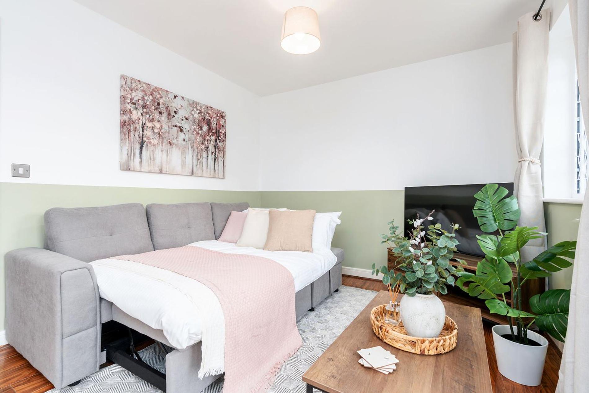 6 Guests - 3 Bedrooms - Free Wi-fi - Casa de férias